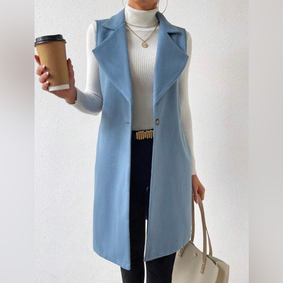 Single button vest 💫 - Picture 2 of 4